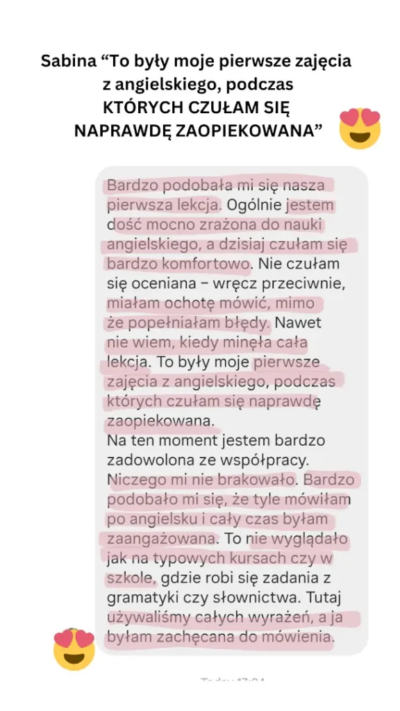 Opinia o programie 1 na 1