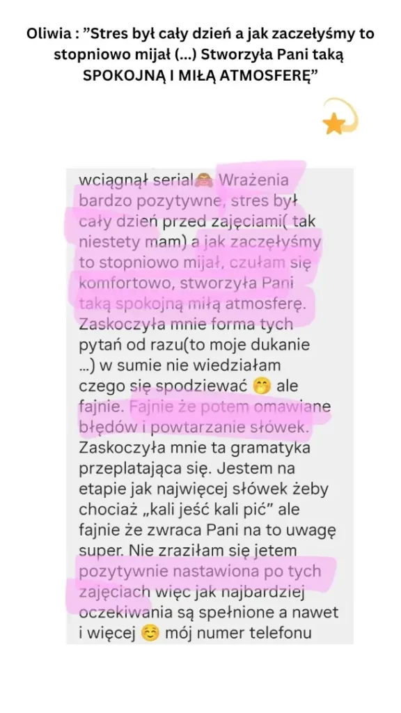 Opinia o programie 1 na 1